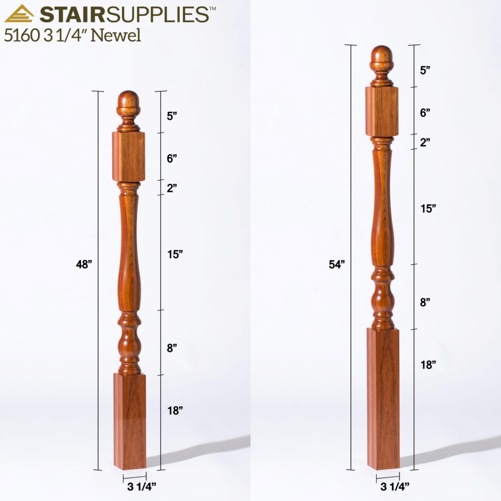 5160 3 1/4" Newel StairSupplies™