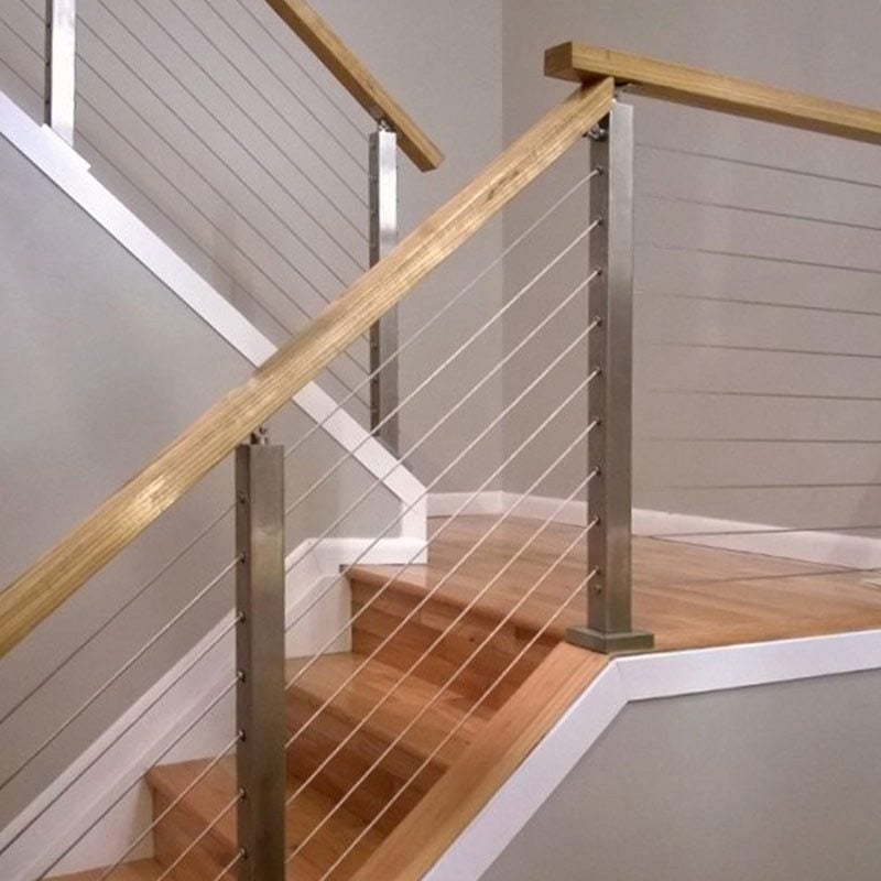 Amazing Diy Cable Stair Railing Railing Design