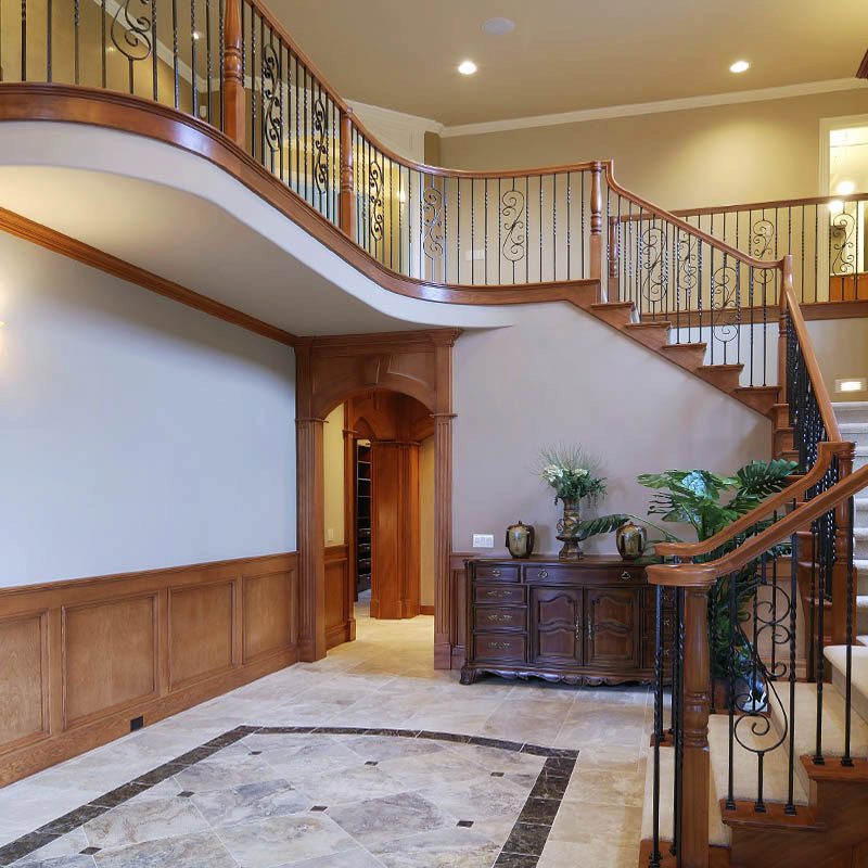 Iron Stair Parts for a Beautiful Stairway