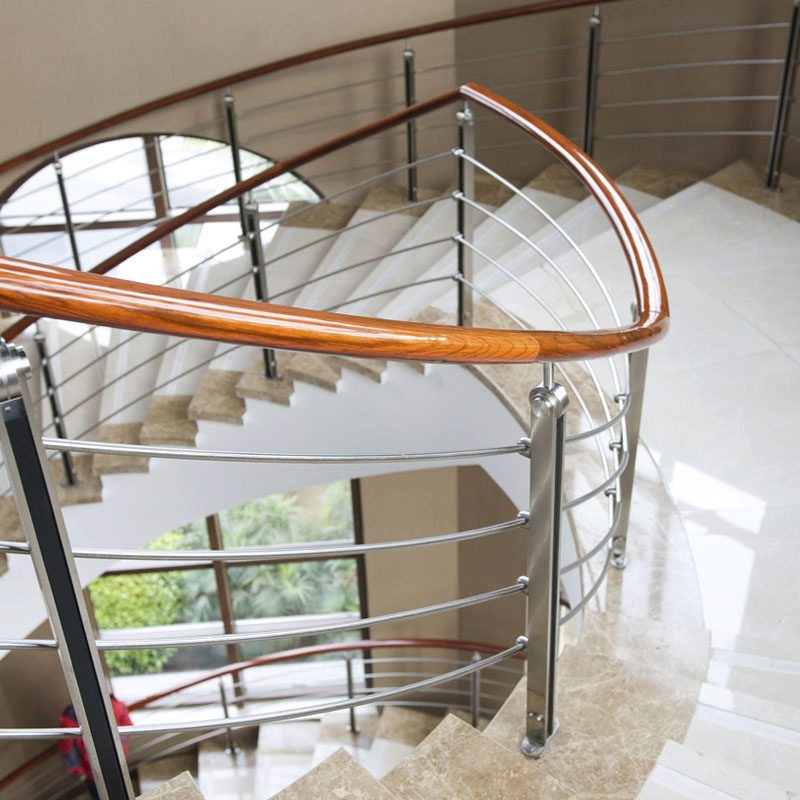 Stainless steel cable rails