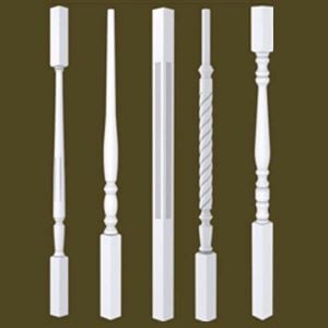 Wood Balusters Stairs Spindles In 25 Wood Species