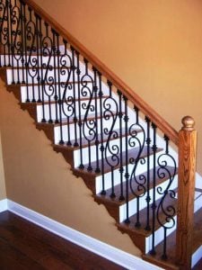 Scroll Series Iron Balusters