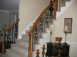 Bending Handrail and Scroll Series Balusters