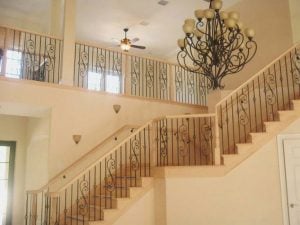 Ornate Scroll Series Iron Balusters