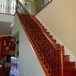 Wood Stair Parts with Beautiful Finish