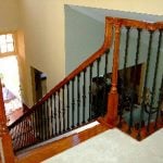 Wood Stair Parts with Beautiful Finish