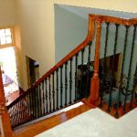 Wood Stair Parts with Beautiful Finish