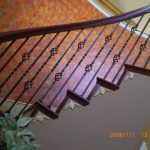 Iron Balusters, Turned Newels, & Bending Handrail