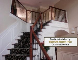 Newels Provide Strength and Stability