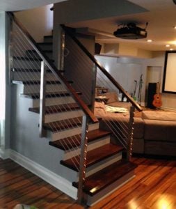 Side Mount Stair Railing