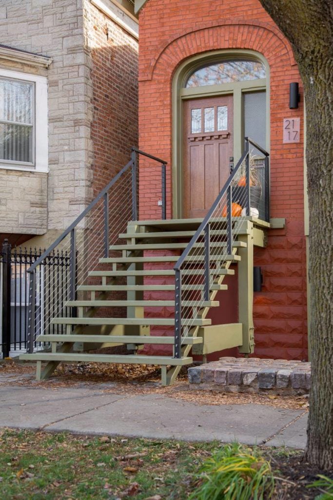 Cable Railing Entryway