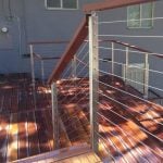 Custom Cable Railing Transitions