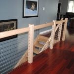 Cable Railing & Wood Posts
