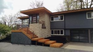 Cable Railing Entryway