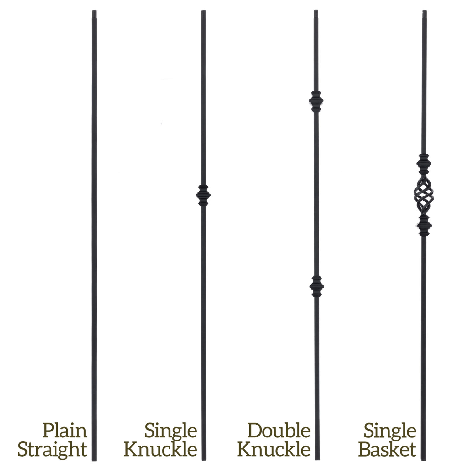 Wrought Iron Balusters Metal Spindles & Iron Stair Railing