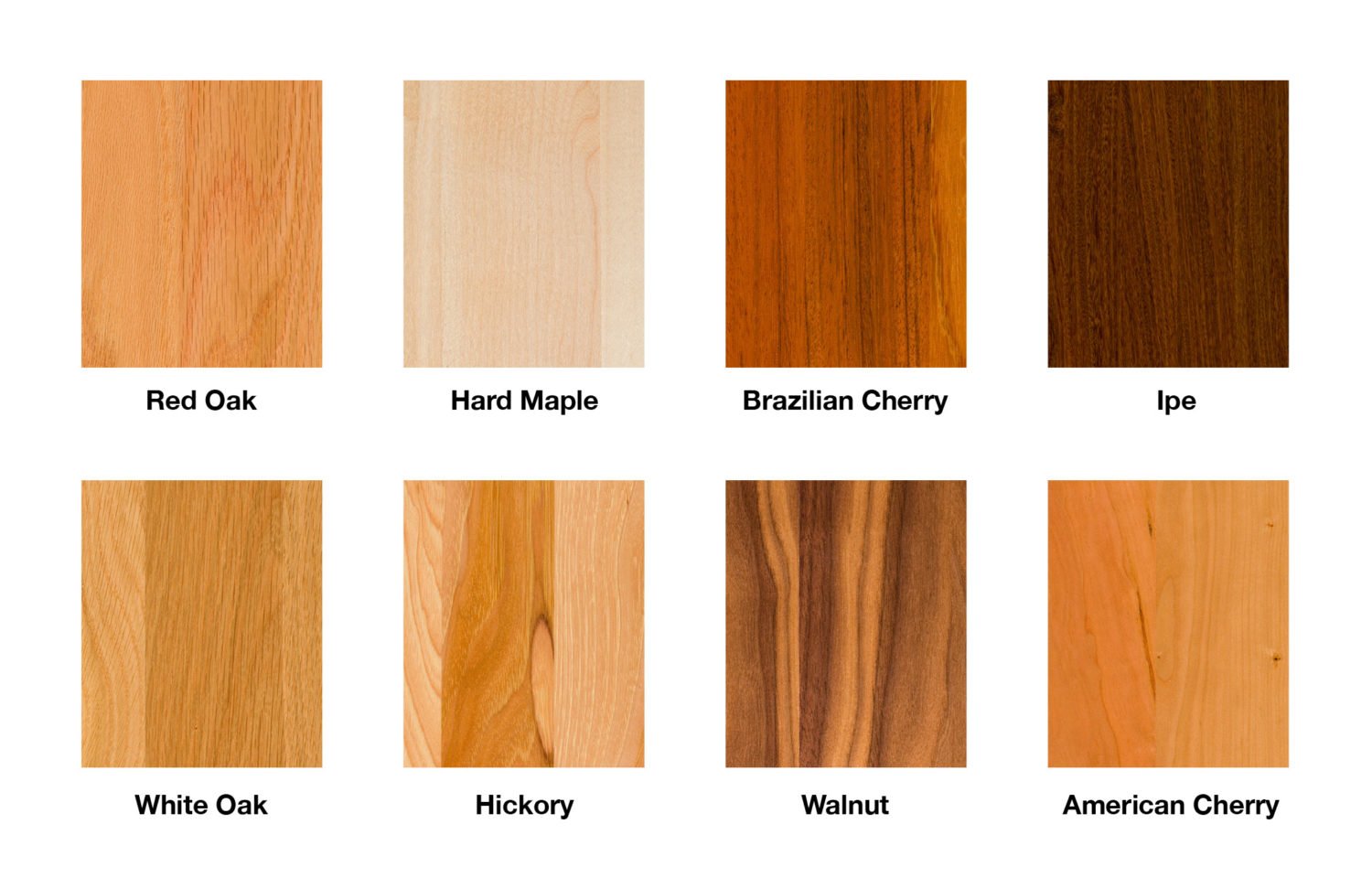 Wood Species Selection StairSupplies™