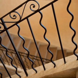 wrought iron balusters
