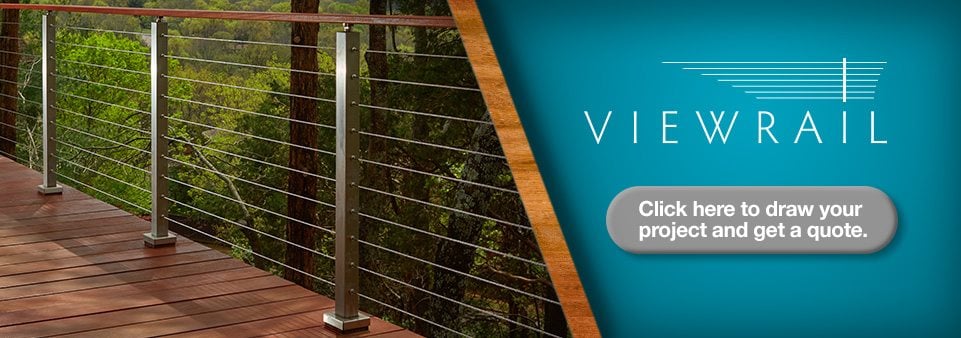 stainless steel wire rope handrail quotation