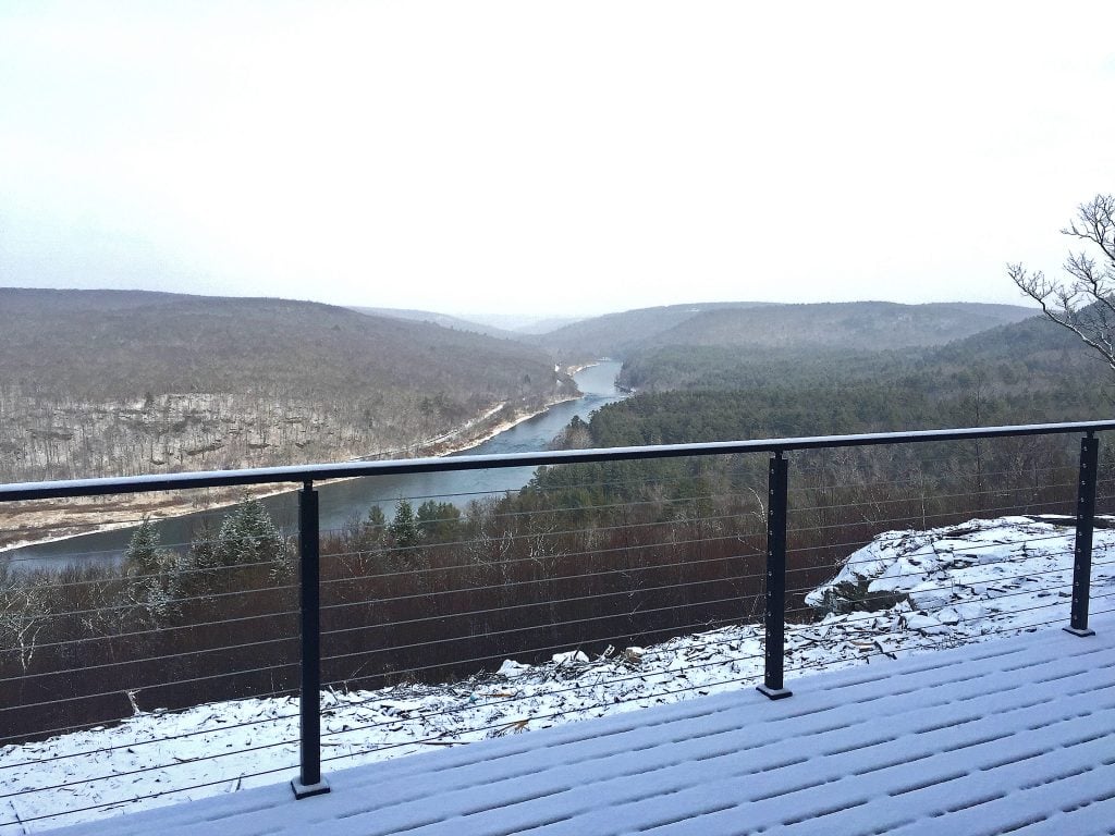 Year-Round Cable Railing