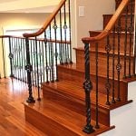 Wrought Iron Newels