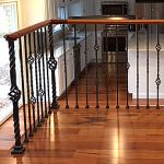 Wrought Iron Newels