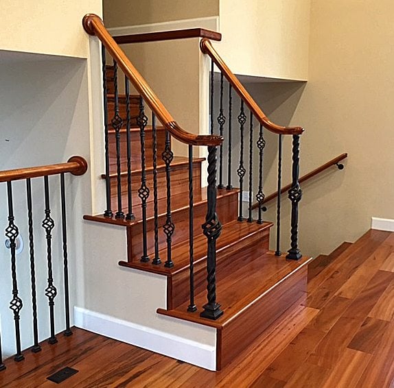 StairSuppliesTM Twist Series Iron Balusters