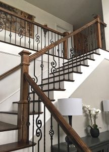 Blended Iron Baluster Designs