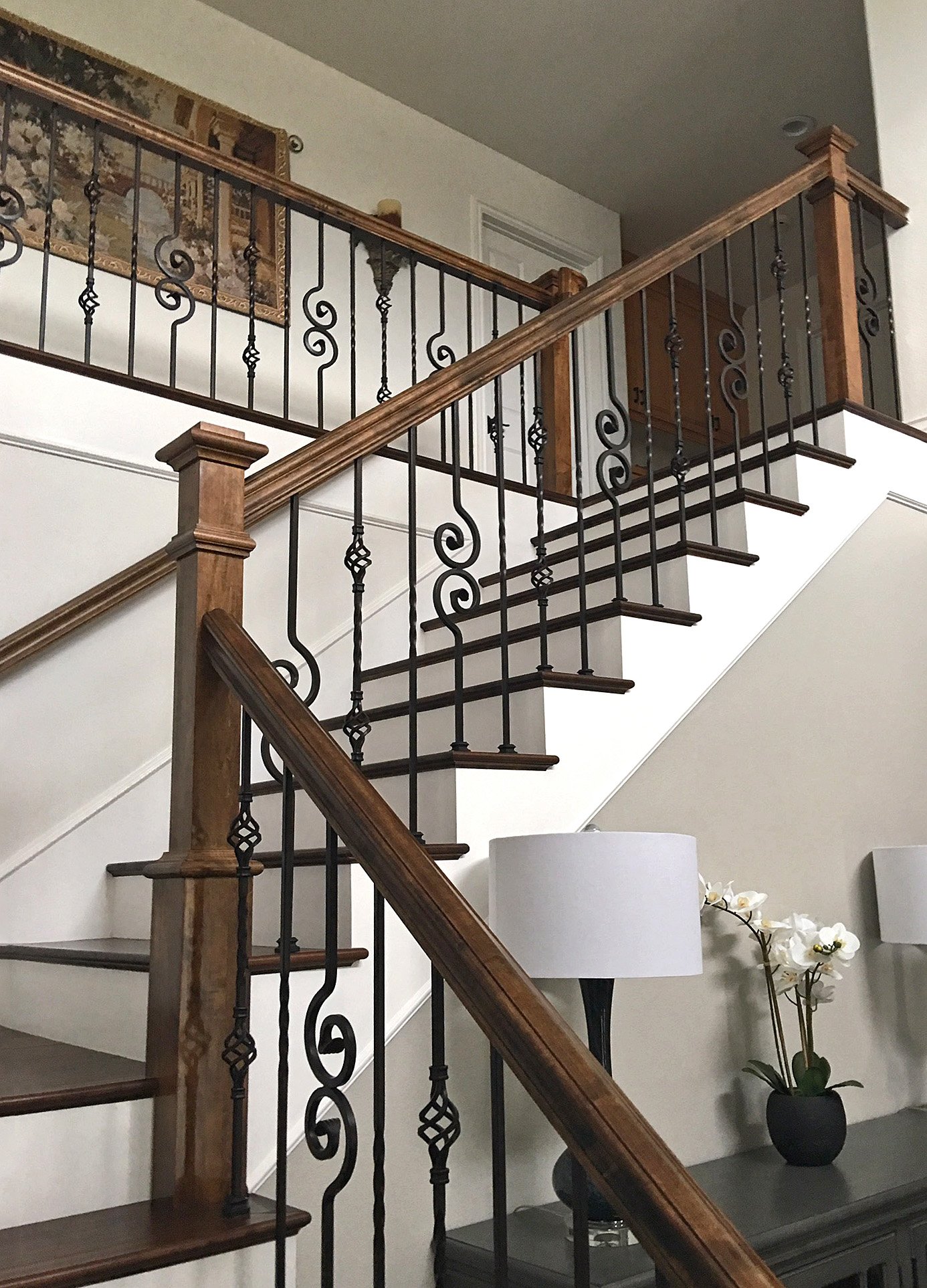 Project # 242 - Blended Iron Baluster Designs - StairSuppliesâ„¢