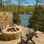 Flat Top Cable Railing Posts with Bronze Powder Coat