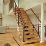 cable railing termination into ceiling