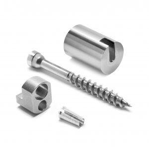 Tensioning Screw, Barrel Fitting, Cable Wedge, and Surface Cover