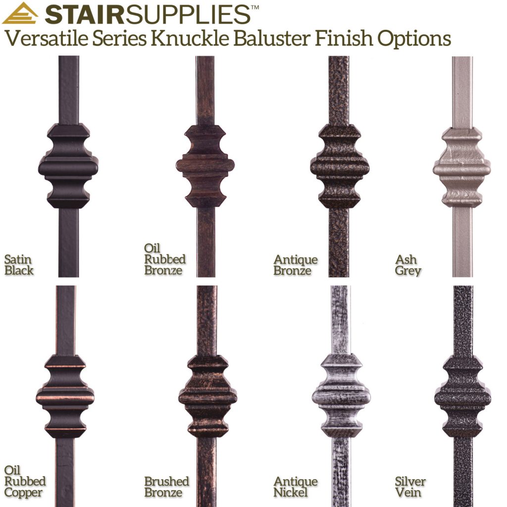 16.1.35 Double Knuckle Iron Baluster StairSupplies™