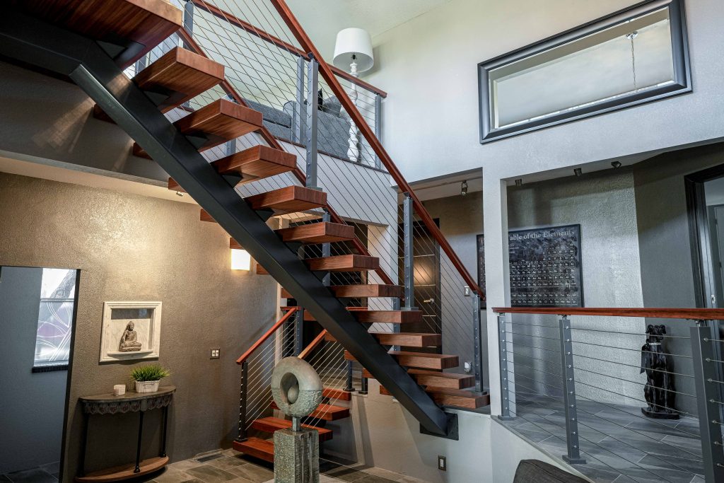 The Dangerous Truth About Floating Staircases, According to a Home