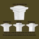 4110 White Paint 'Extreme' Box Newel - Image 3