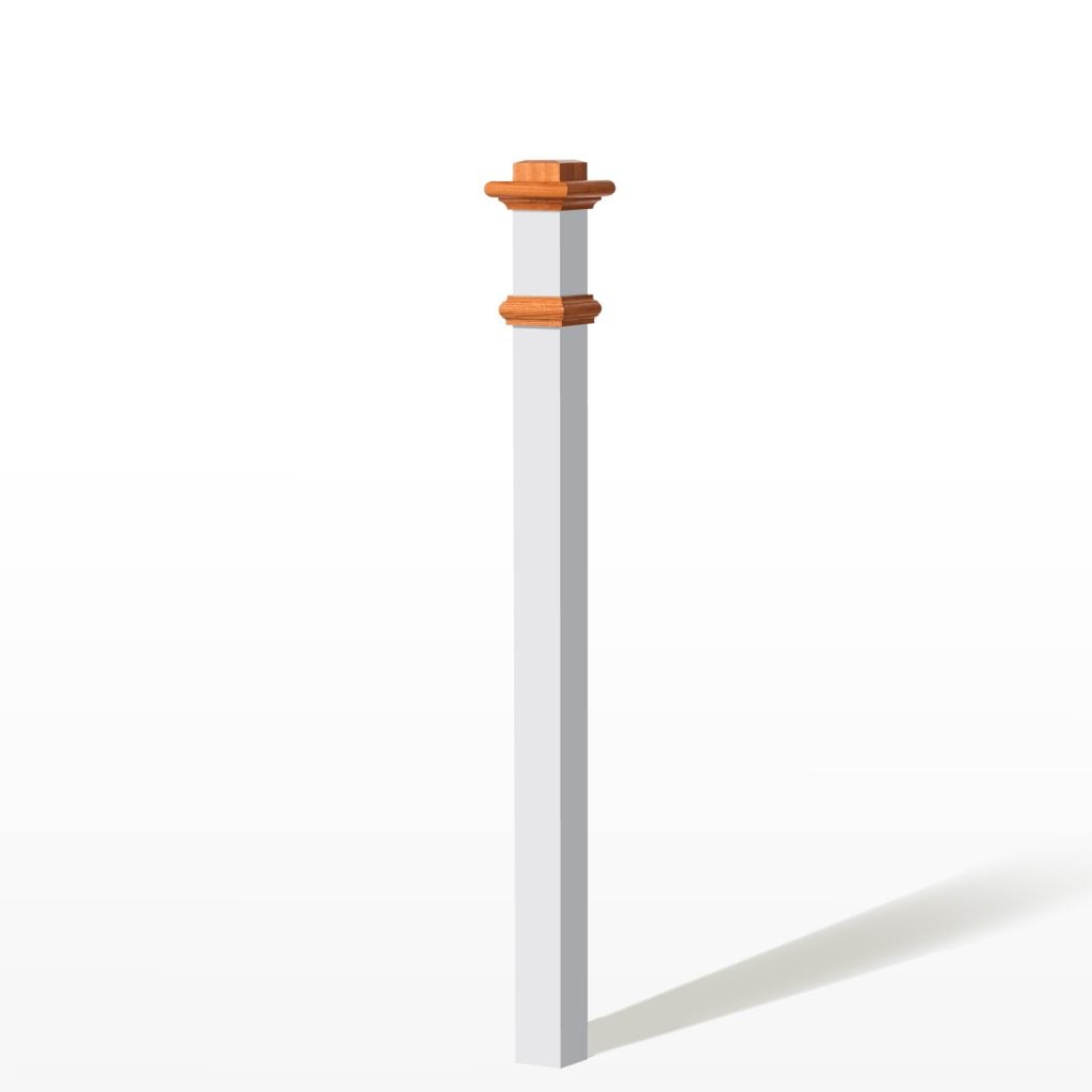 4600 Blended Ranch Newel