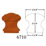 6710 Level Quarter Turn Handrail - Image 3