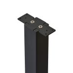 Surface Mount Flat Top Square 2" Rod Railing Posts - Image 4