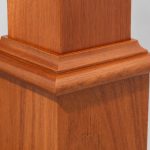 4625 White Paint Recessed Panel w/ Cove Box Newel - Image 5
