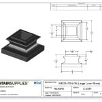 2391 3/4" Large Level Shoe - Image 3