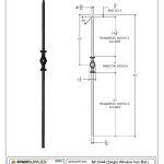 2760 Single Window Iron Baluster - Image 3