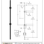 2857 Mega Double Knuckle Iron Baluster - Image 3