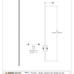 2970 Modern Venetian Plain Straight Iron Baluster - Image 3