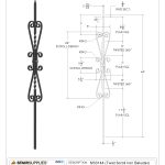 2982 Twist Scroll Iron Baluster - Image 3