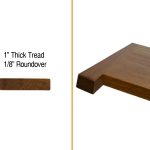 8072 Craftsman Hand Scraped Stair Treads - Image 3