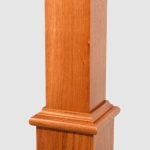 4691 White Paint Box Newel - Image 3
