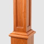 4625 White Paint Recessed Panel w/ Cove Box Newel - Image 3