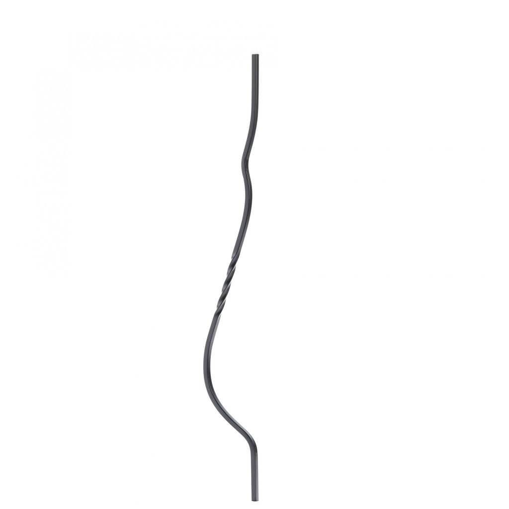 2987 Twist Belly Iron Baluster