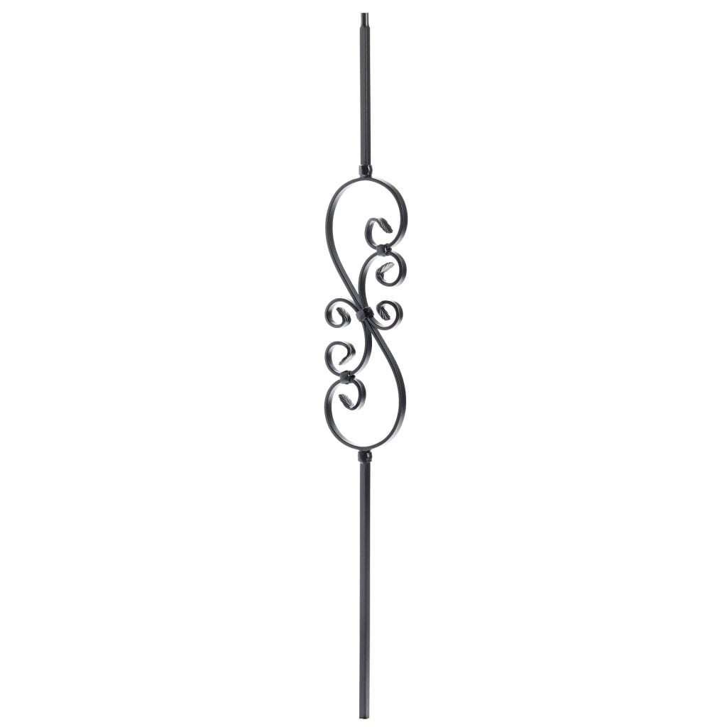 2585 Small Scroll Iron Baluster