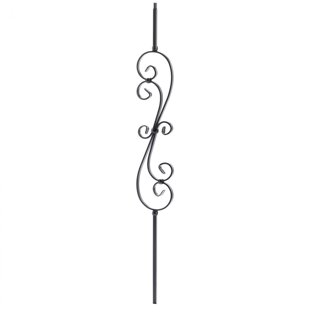 2881 Mega Scroll Iron Baluster