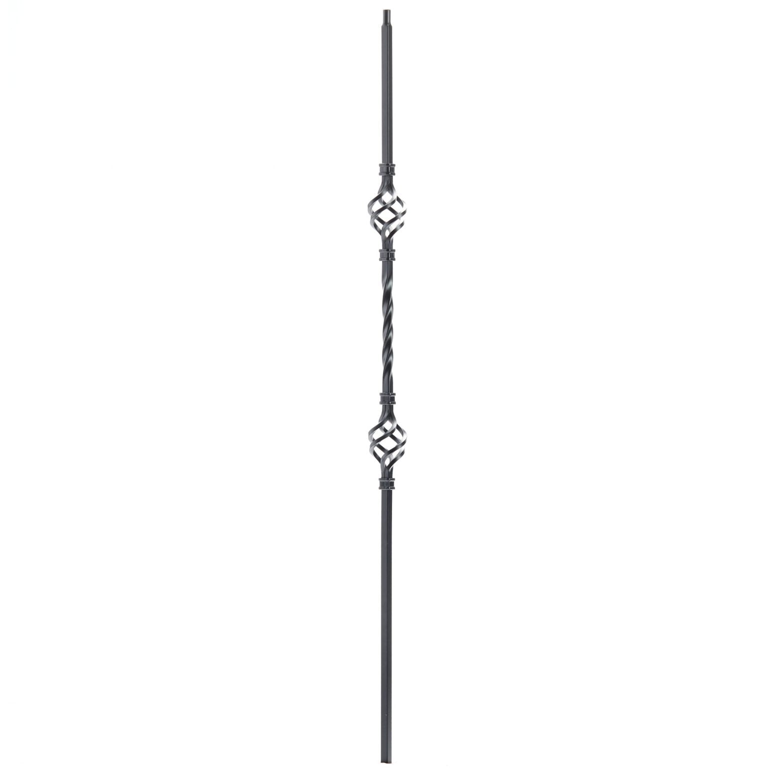 Twist Series Iron Balusters | Single or Double Twist Iron Balusters ...